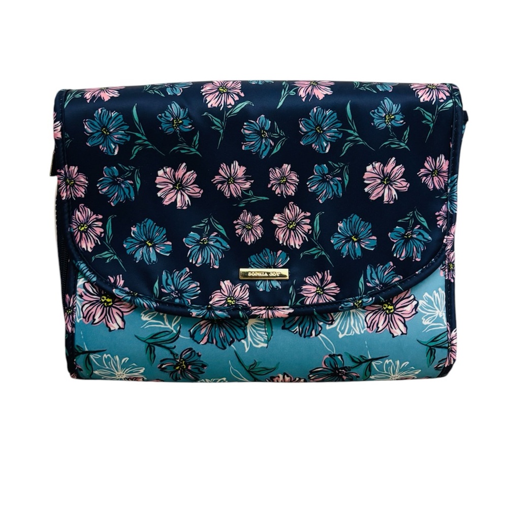 Sophia Joy Floral Cosmetics Case Bag Organizer